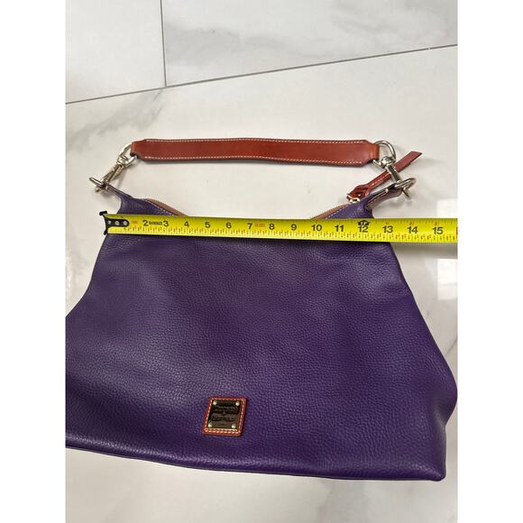 Dooney & Bourke Pebble Grain Leather Hobo Shoulder Bag. Product code J13545399 - Picture 11 of 11